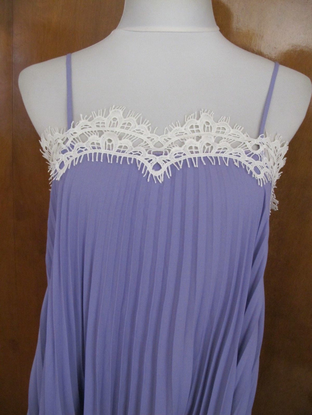 Anthropologie women’s purple A-line chemise medium 