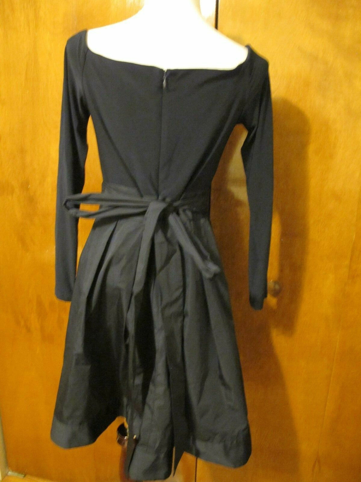 Lauren Ralph Lauren Women's navy evening flare silhouette Dress 