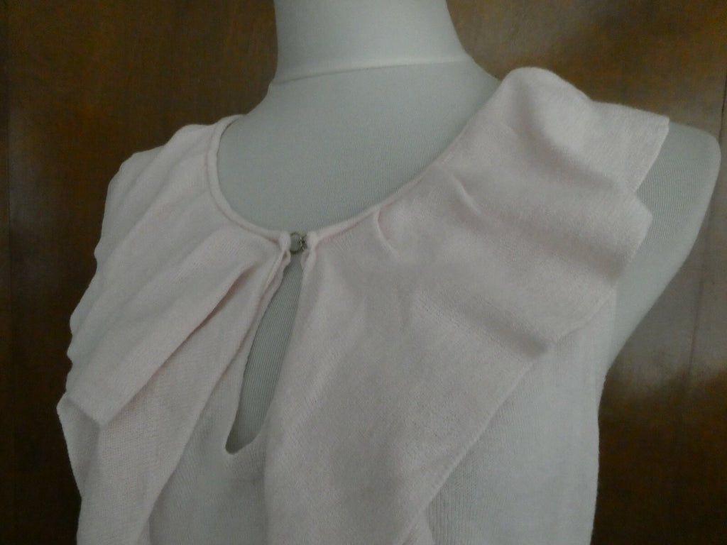 Gap women’s pink cotton/modal top hook closure size Large