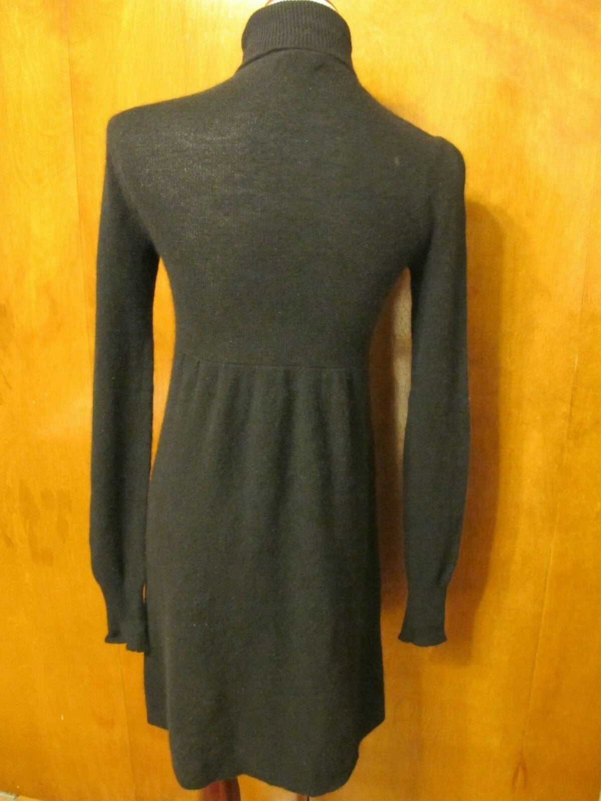 Aqua Women's Black Turtleneck Dress Size XSmall 