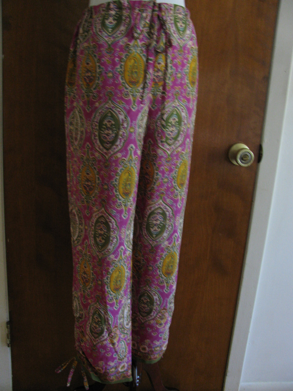 Ralph Lauren Women's Multi Color Summer Pants Size Large NWT  
