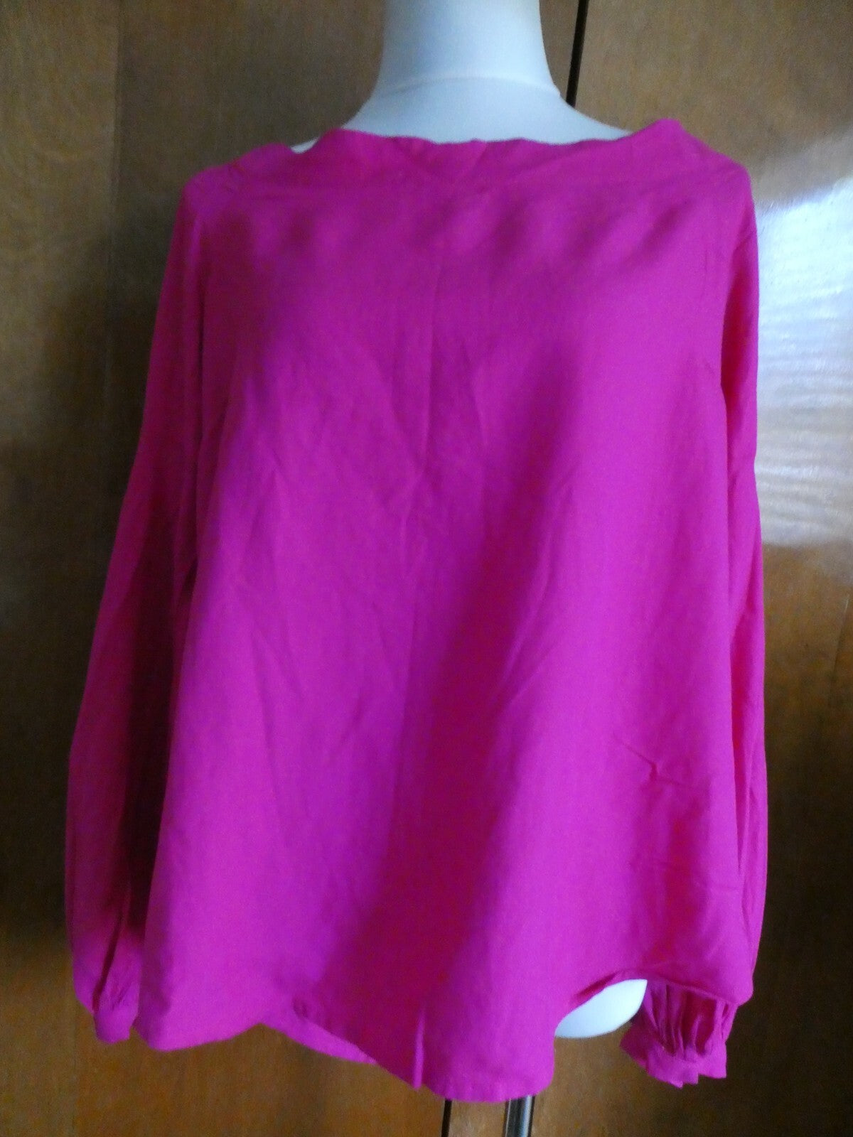 Anthropologie Floreat Women’s Pink/Rose Off the Shoulder Top Blouse Size 14