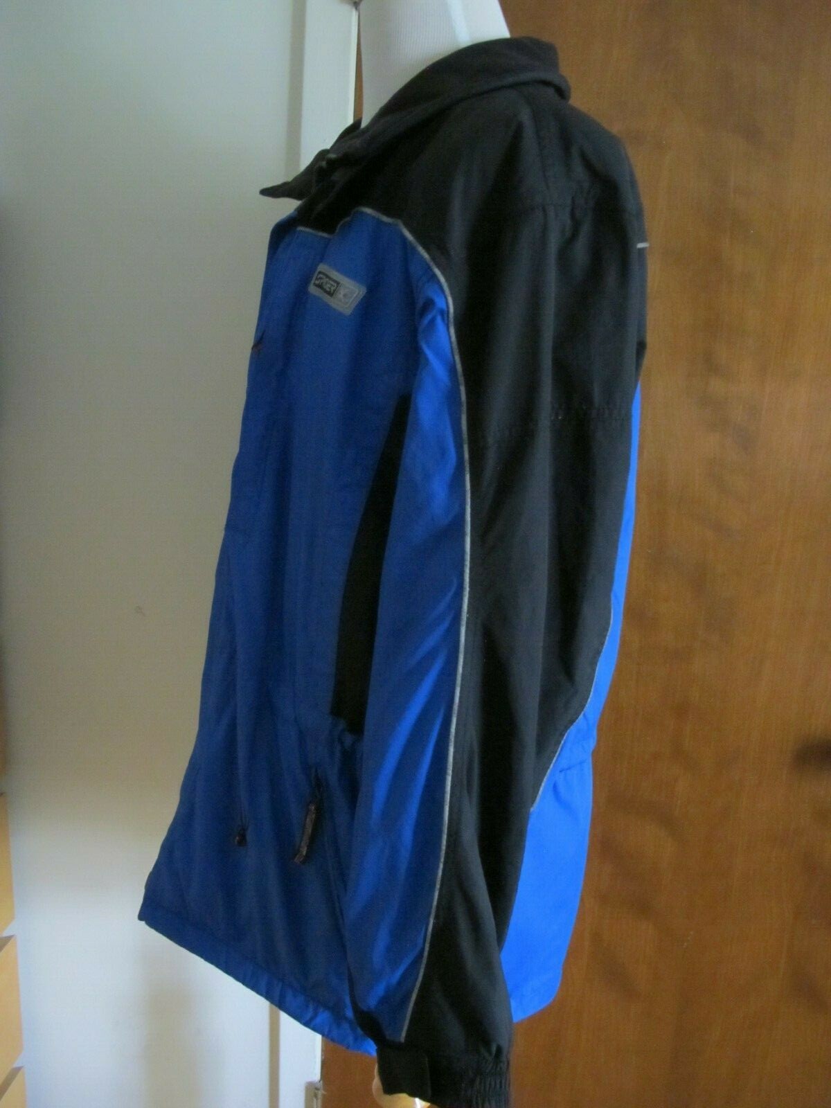 Spyder Men’s Blue/Black Coat Jacket Full Zip Large 
