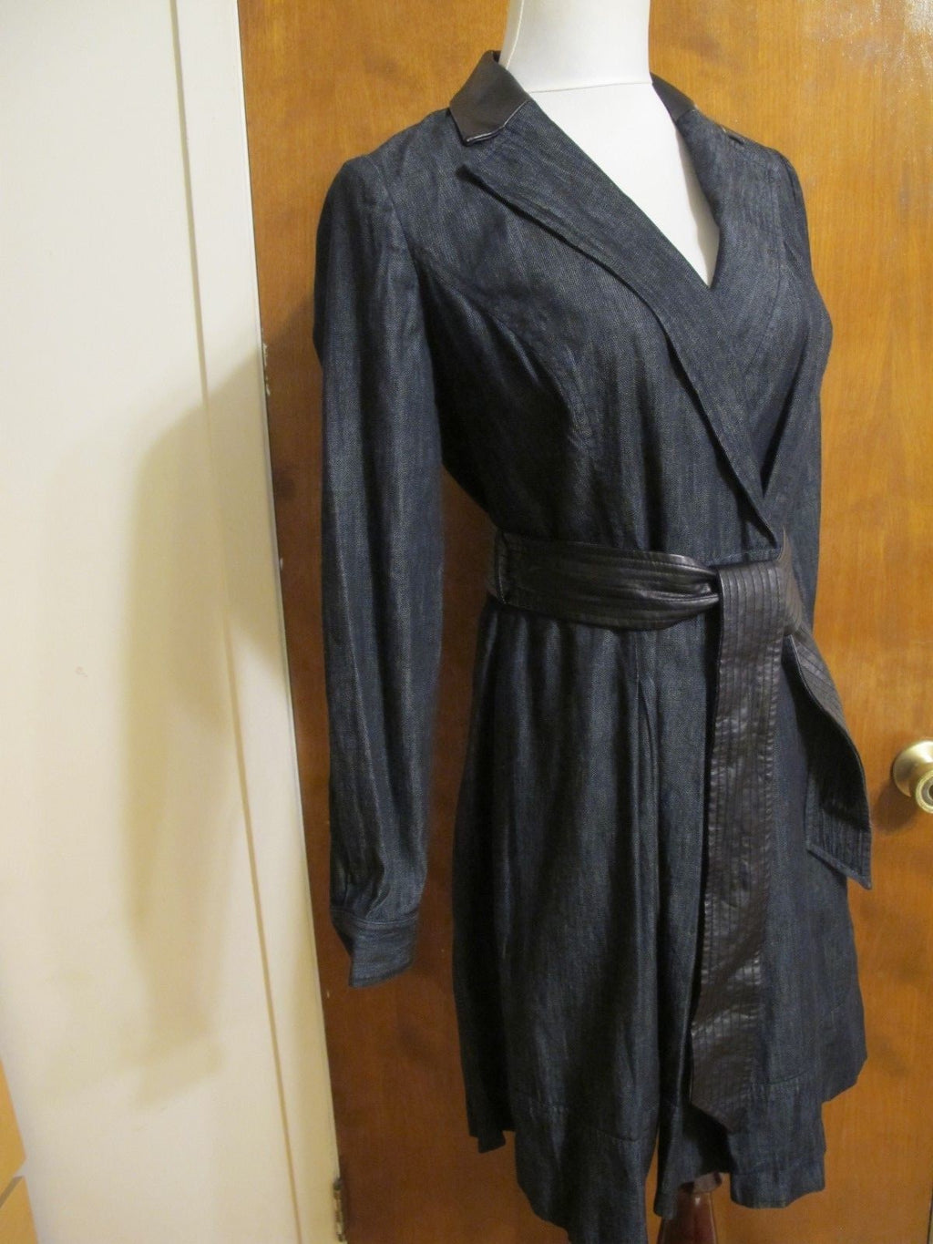 Lauren Ralph Lauren women’s blue denim cotton stylish dress NWT 8P
