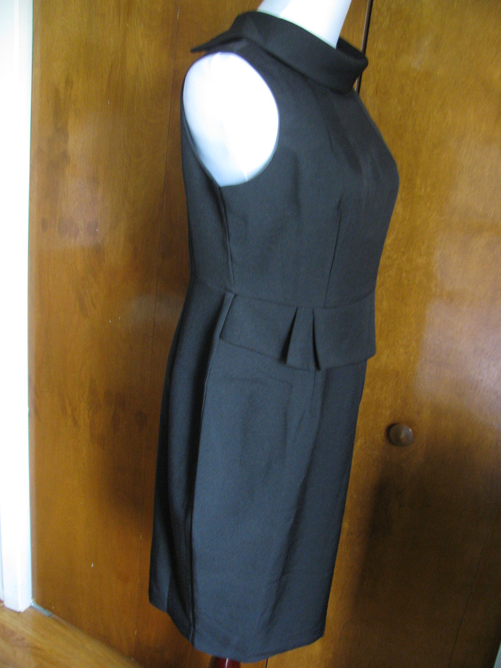  Anthropologie Ruby Belle Women’s black detailed lined dress size 10 NWT 
