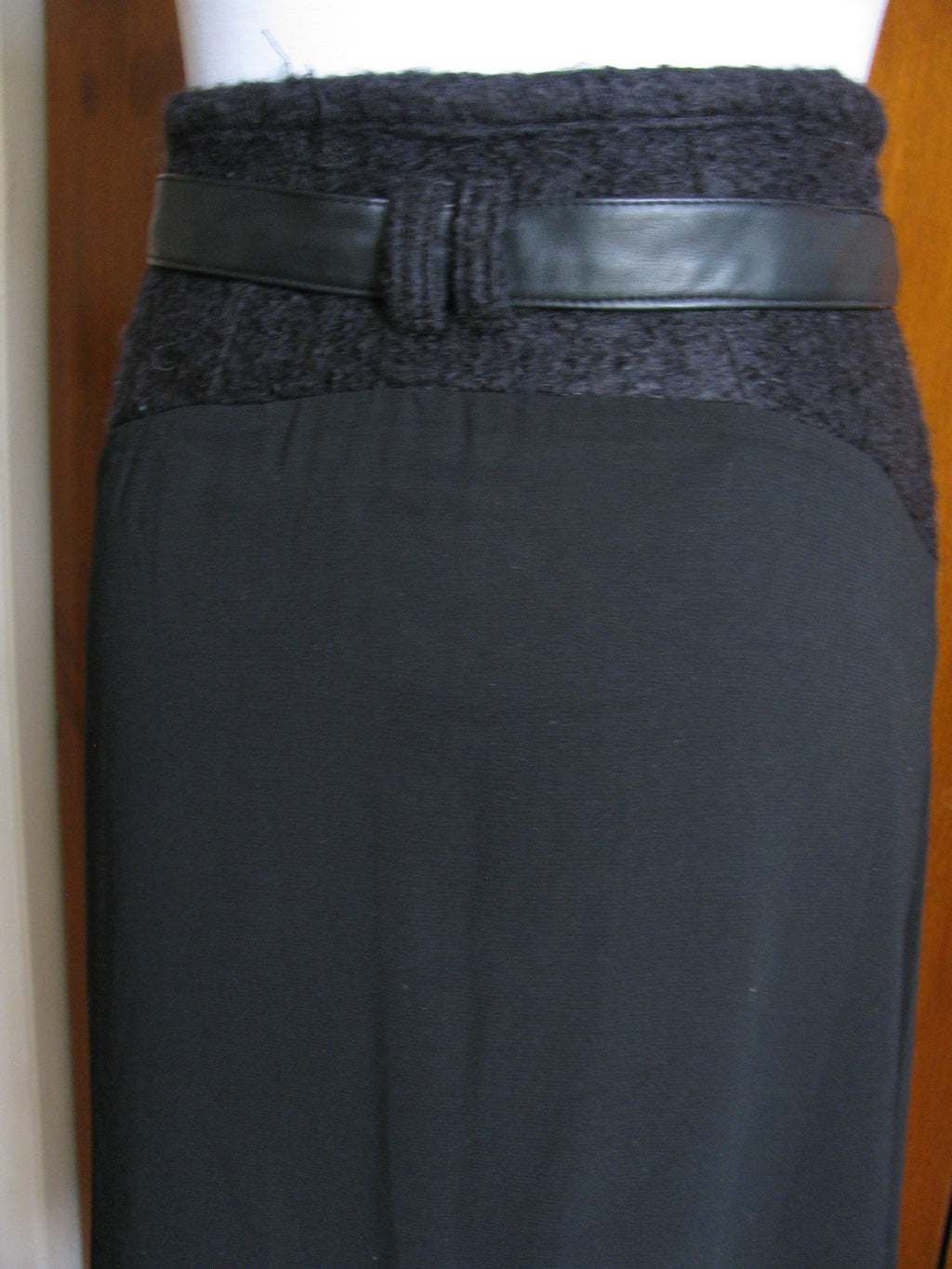 W118 by Walter Baker Women's  Black A Line Partially Lined Skirt New