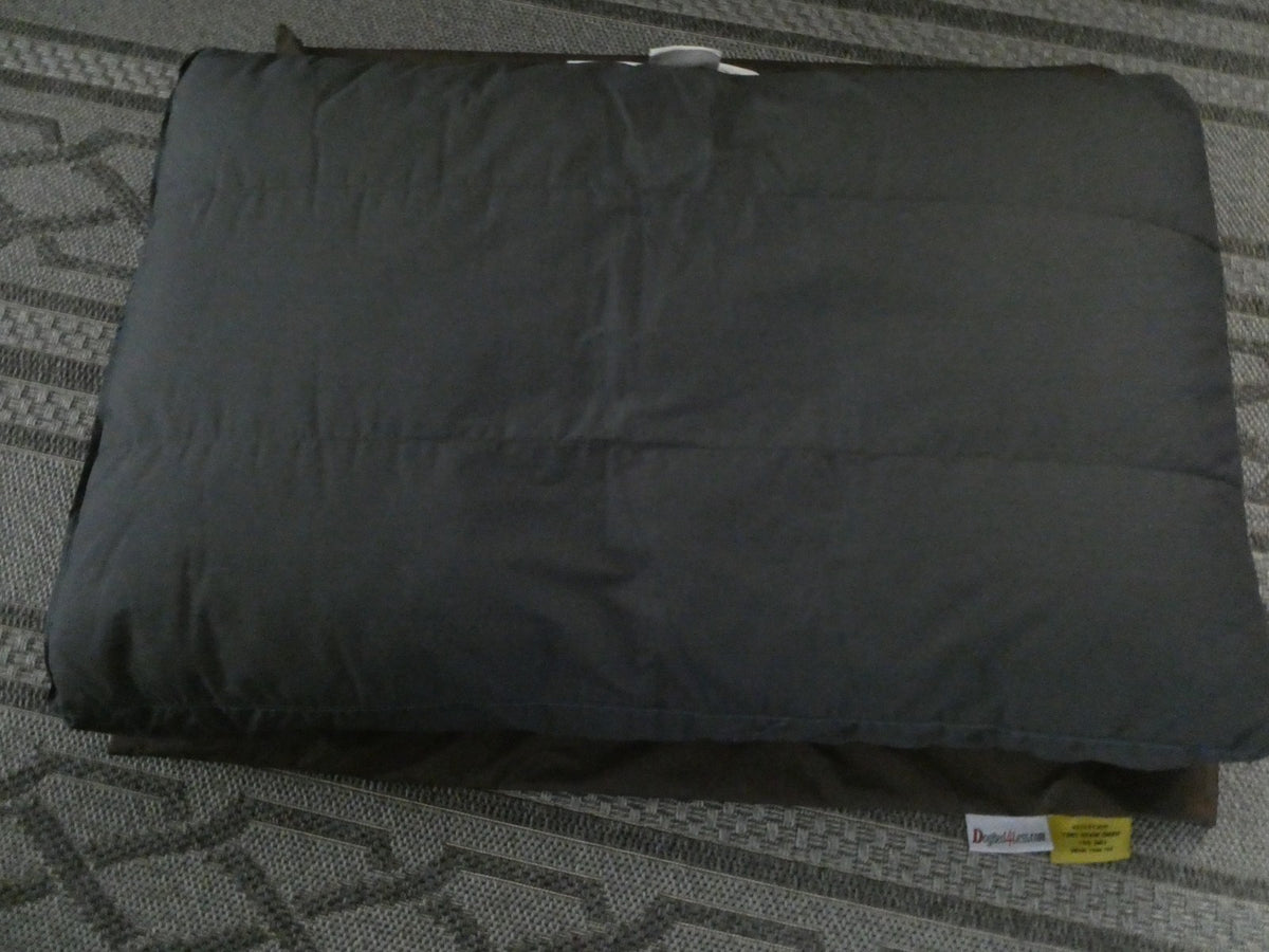 Lovesac sofa-style dog pillow 36" x 22" x 6" DogBed 4 Less zip removable covers