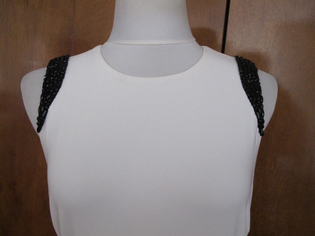 Ralph Lauren women's maxi black white evening stylish detailed new dress size 12