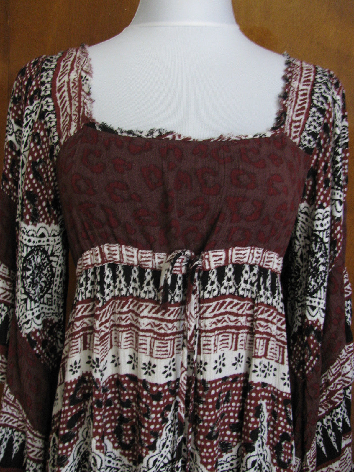 Free People women’s scarlet relaxed fit short lined rayon dress XSmall 