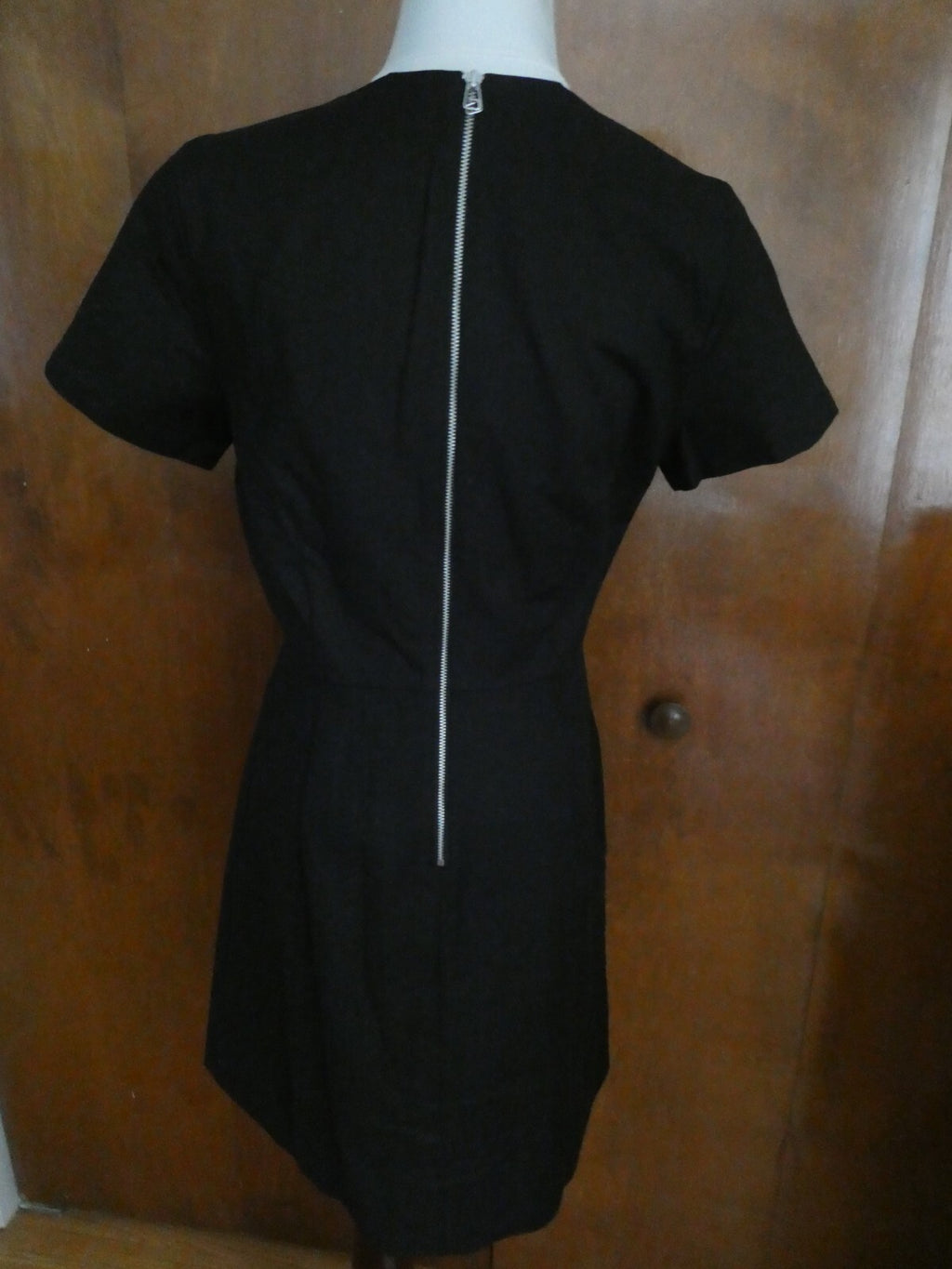 Gap women's black pleated cotton dress size 10