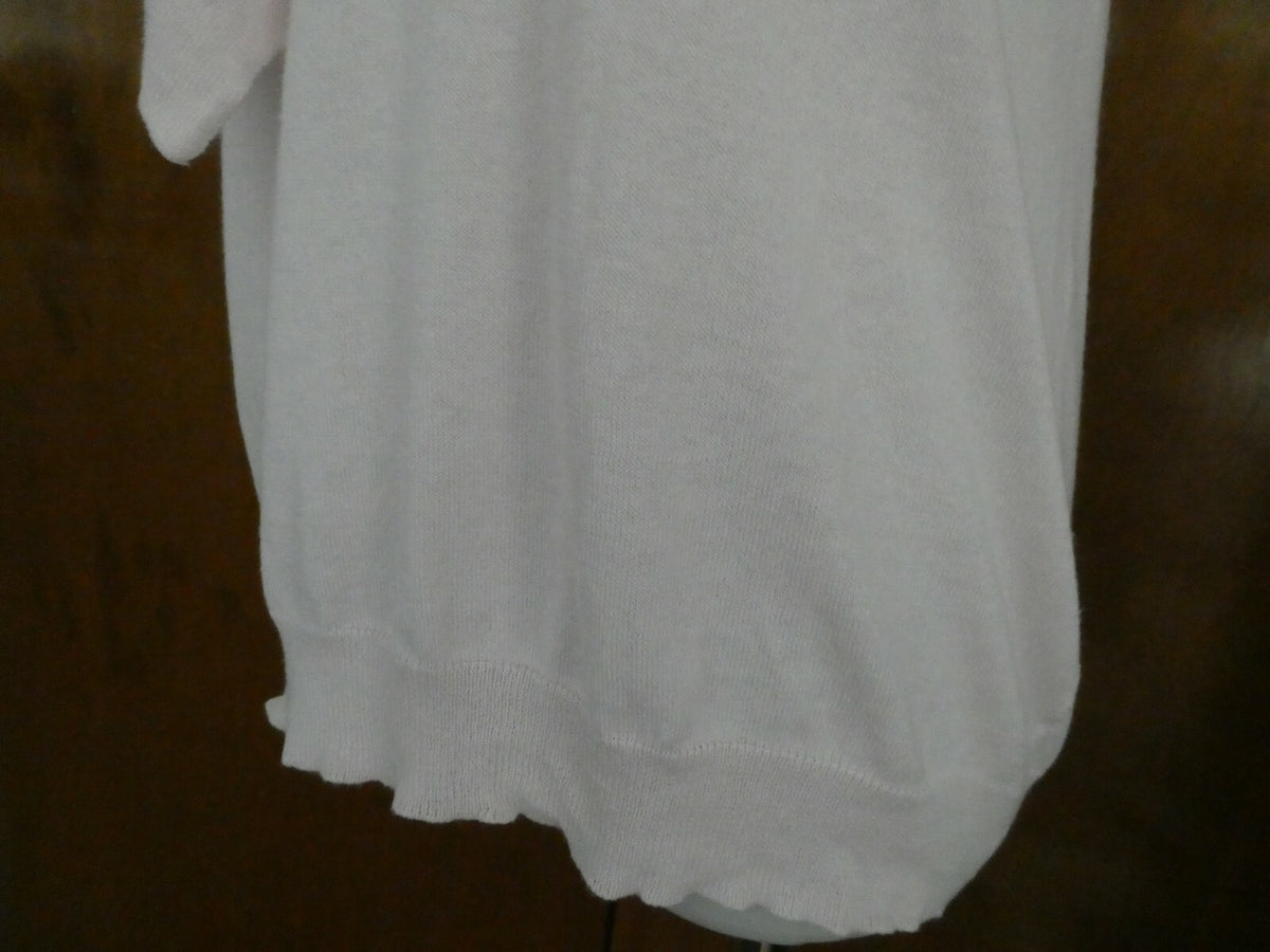 Gap women’s pink cotton/modal top hook closure size Large