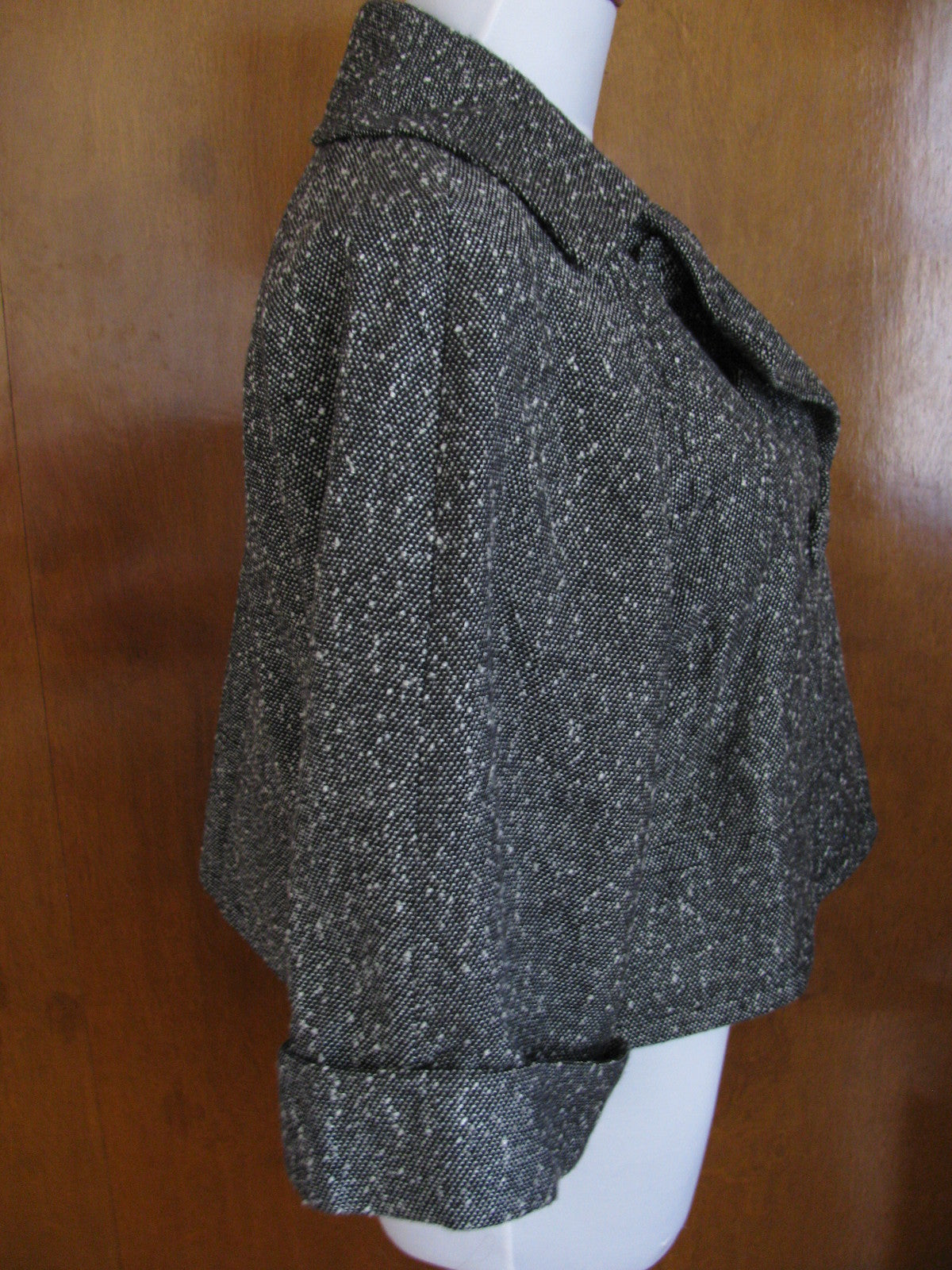 New Carole little women’s black/white elegant lined blazer Small