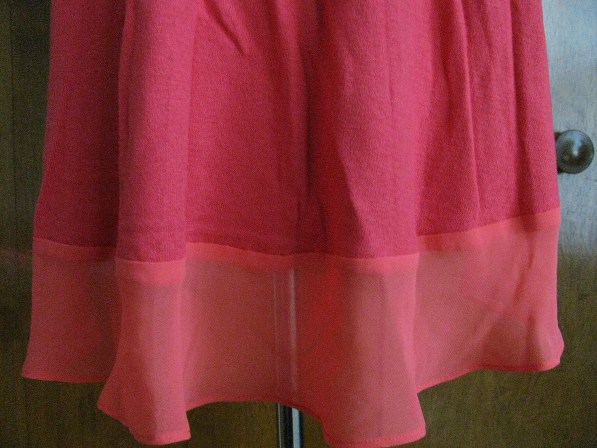 Gap women's red  sleeveless tunick top Large 