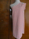 ANTHROPOLOGIE MAEVE Women's Stripped One Shoulder Dress Size Medium, Large