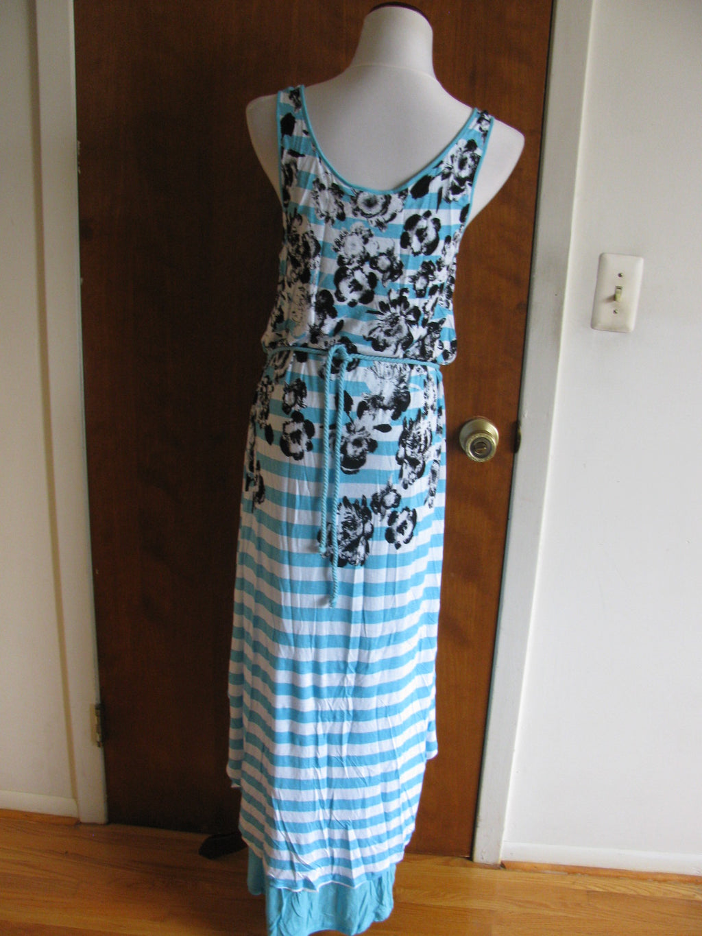 Kensie women’s wave combo lined  summer dress size Large New
