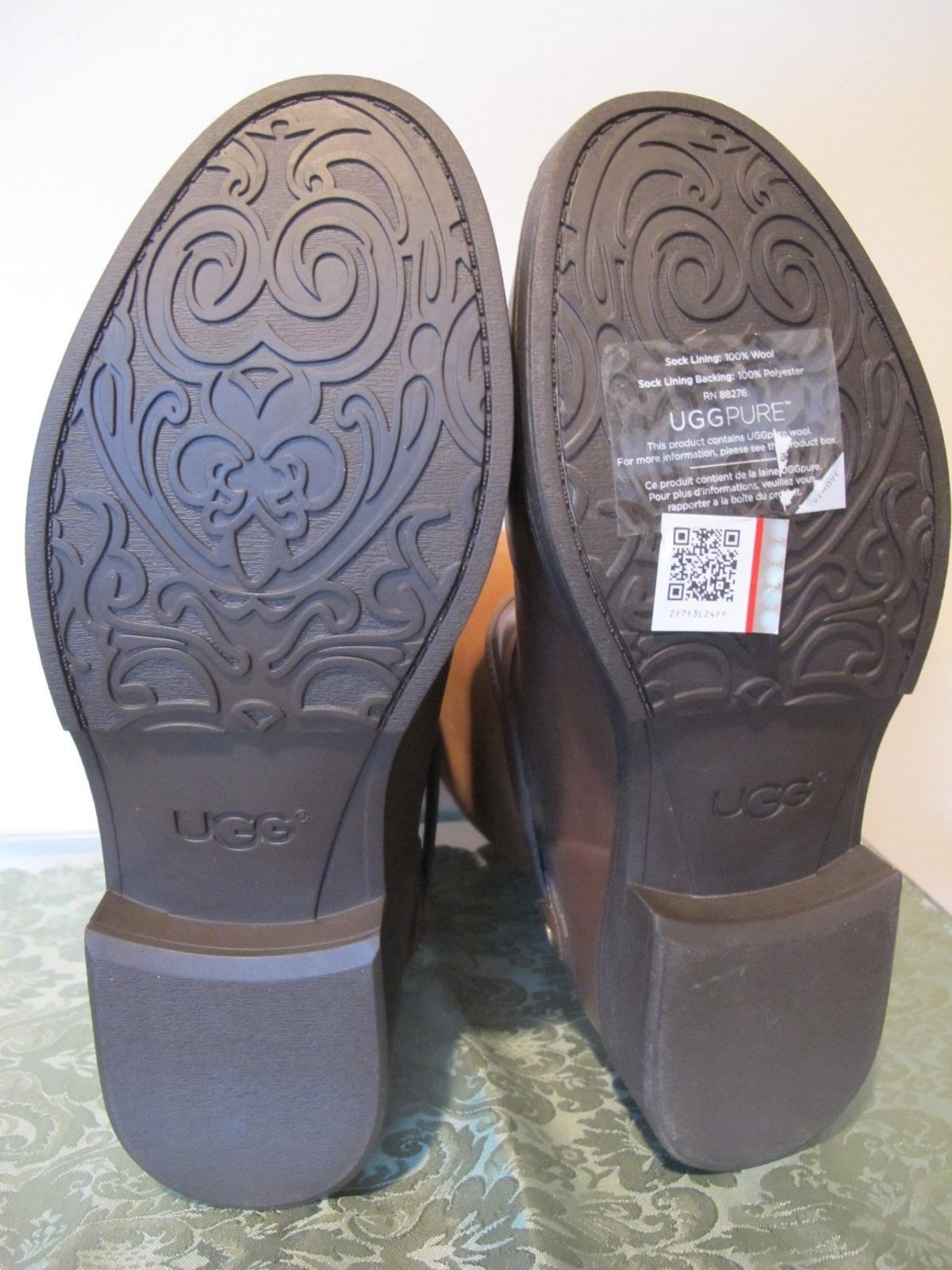 UGG Australia women's brown waterproof round toe New boots 