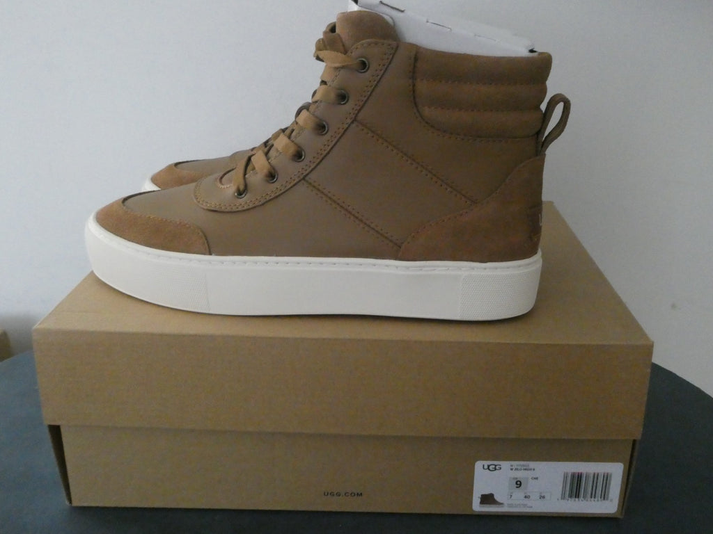 UGG Women’s Zilo High II Chestnut Waterproof Sneaker Boots Size 8, 9, 11 New