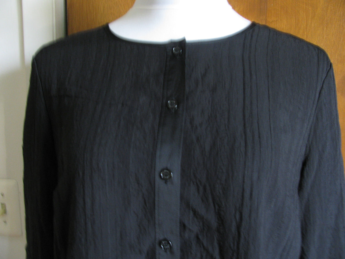 QMack women's viscose black top XLarge 