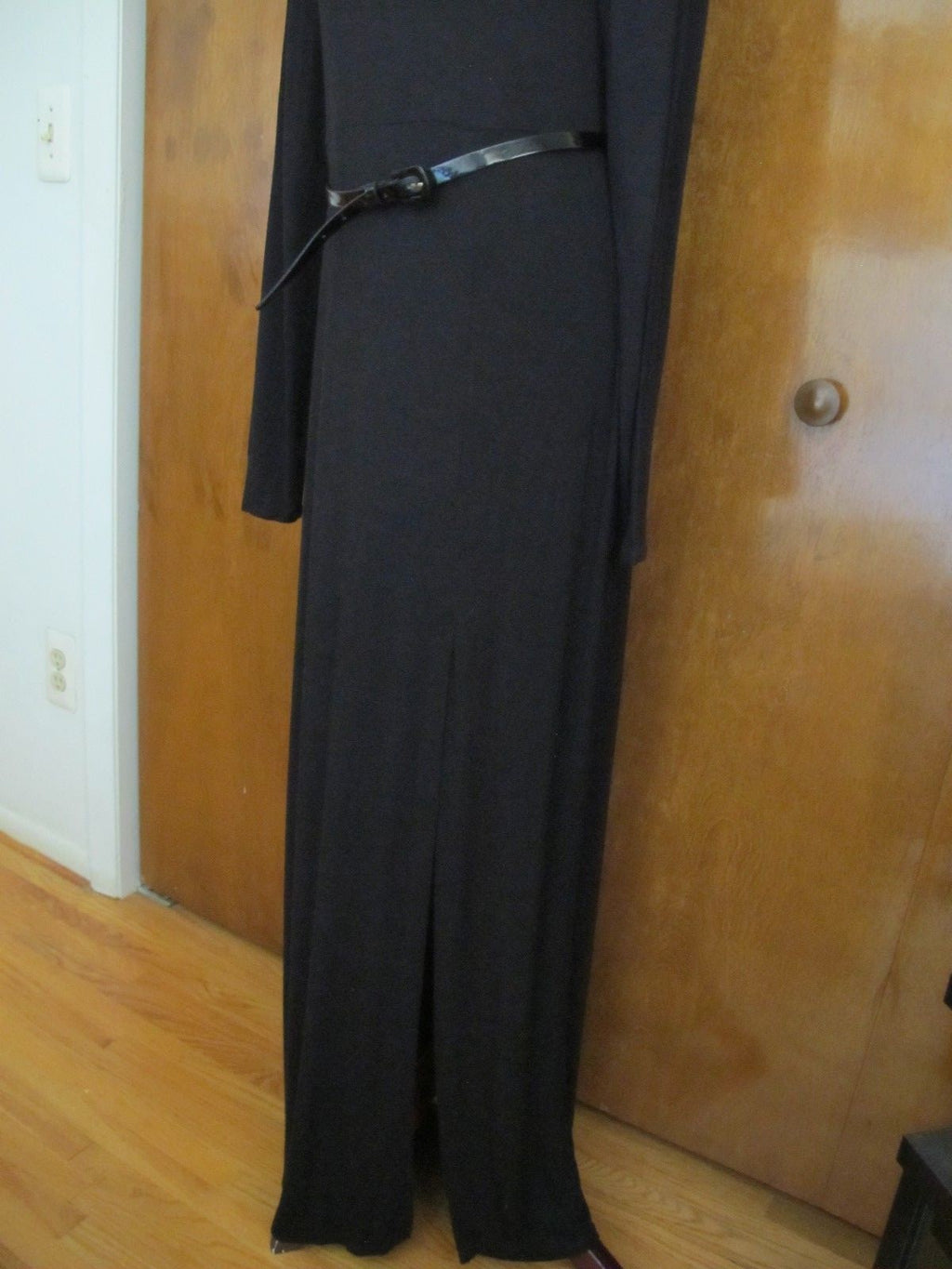 Armani Exchange Women's Rayon Black Evening Dress 