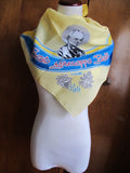 Vintage San Gaspare Bertoni Scarf Wrap Shawl 30 x 29