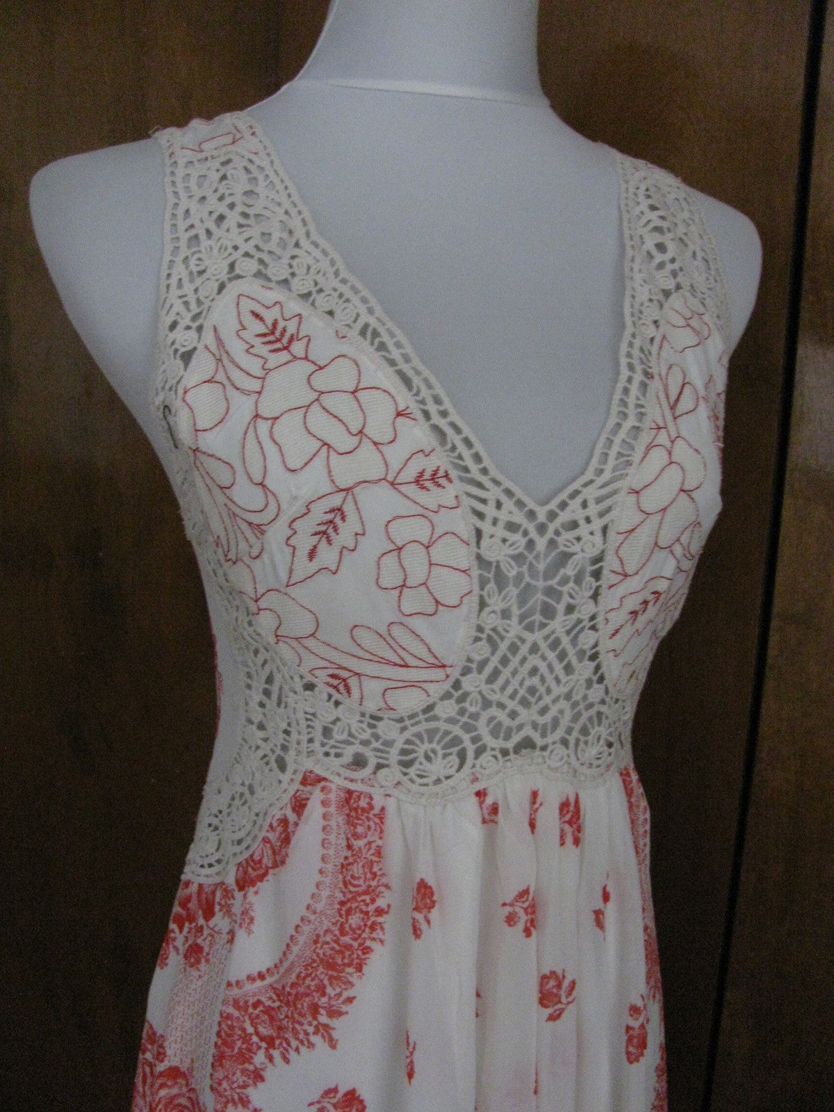 Free People women’s magnolia gorgeous lined maxi dress size 2 New