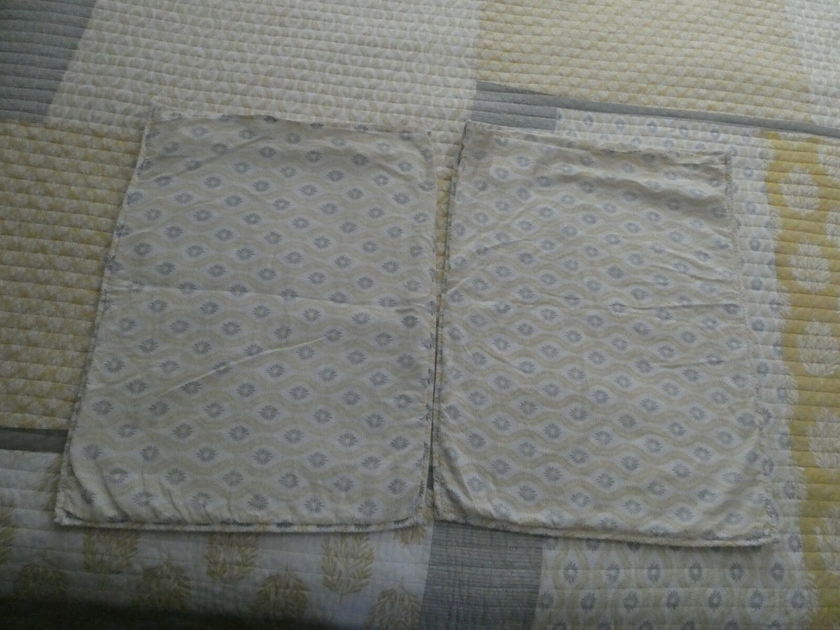 Sonoma Cotton Multicolored Full Queen Quilt With Shams 2-Piece Set Reversible 