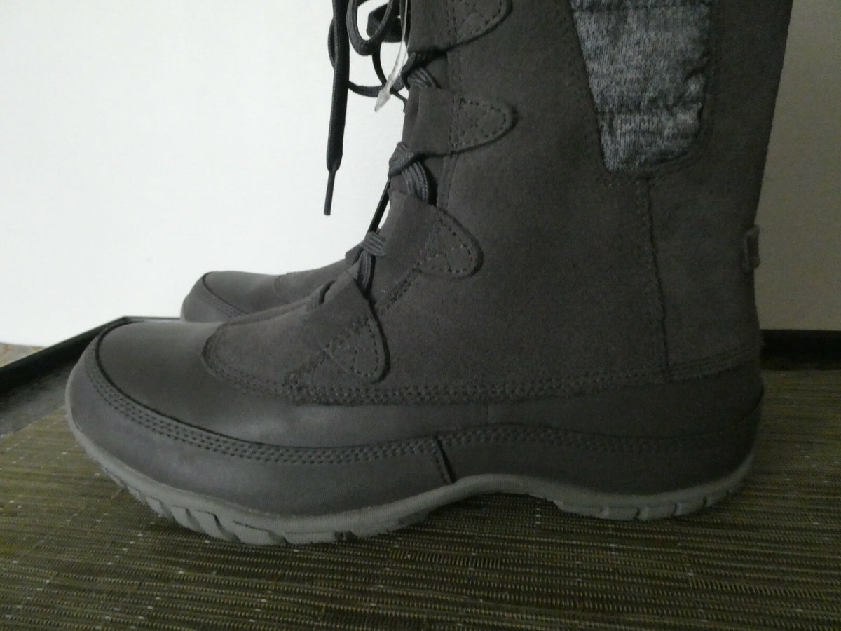 The North Face authentically women's gray waterproof boot  7