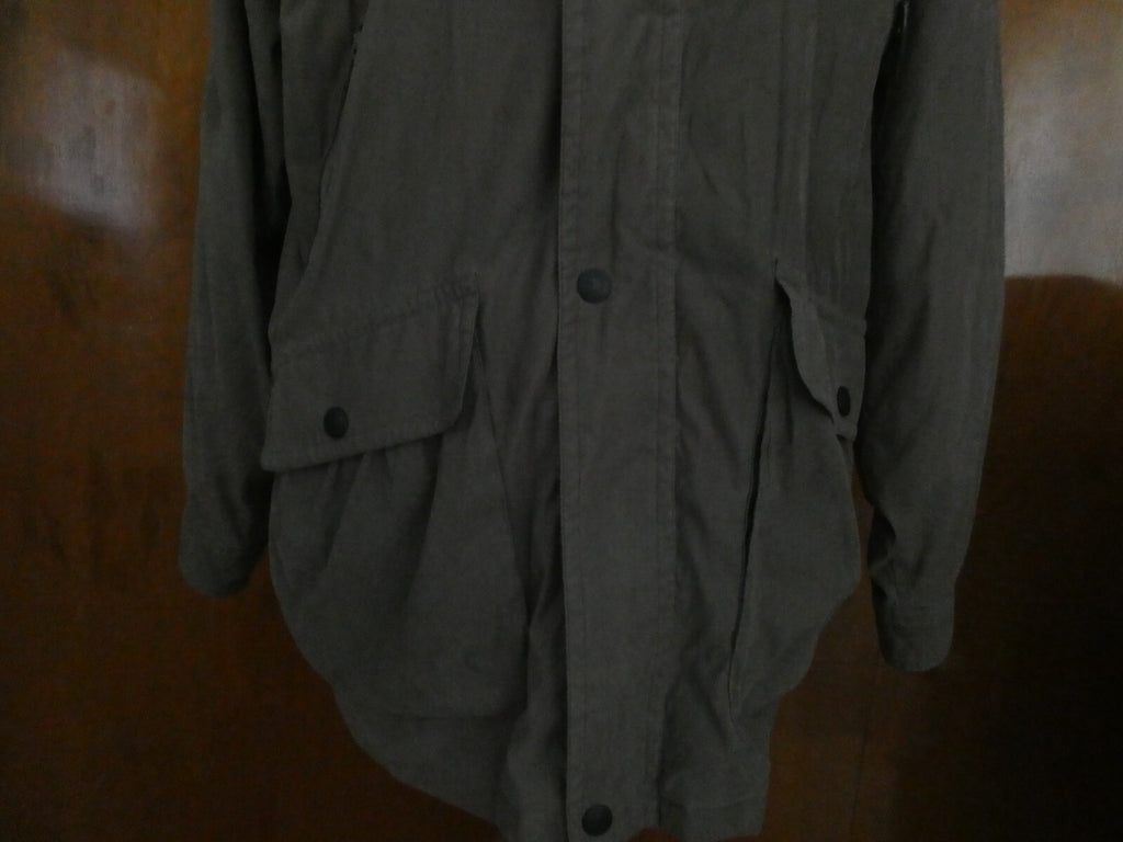 Forest Club by Rainforest Men’s Brown Green Casual Coat Jacket Zip Large