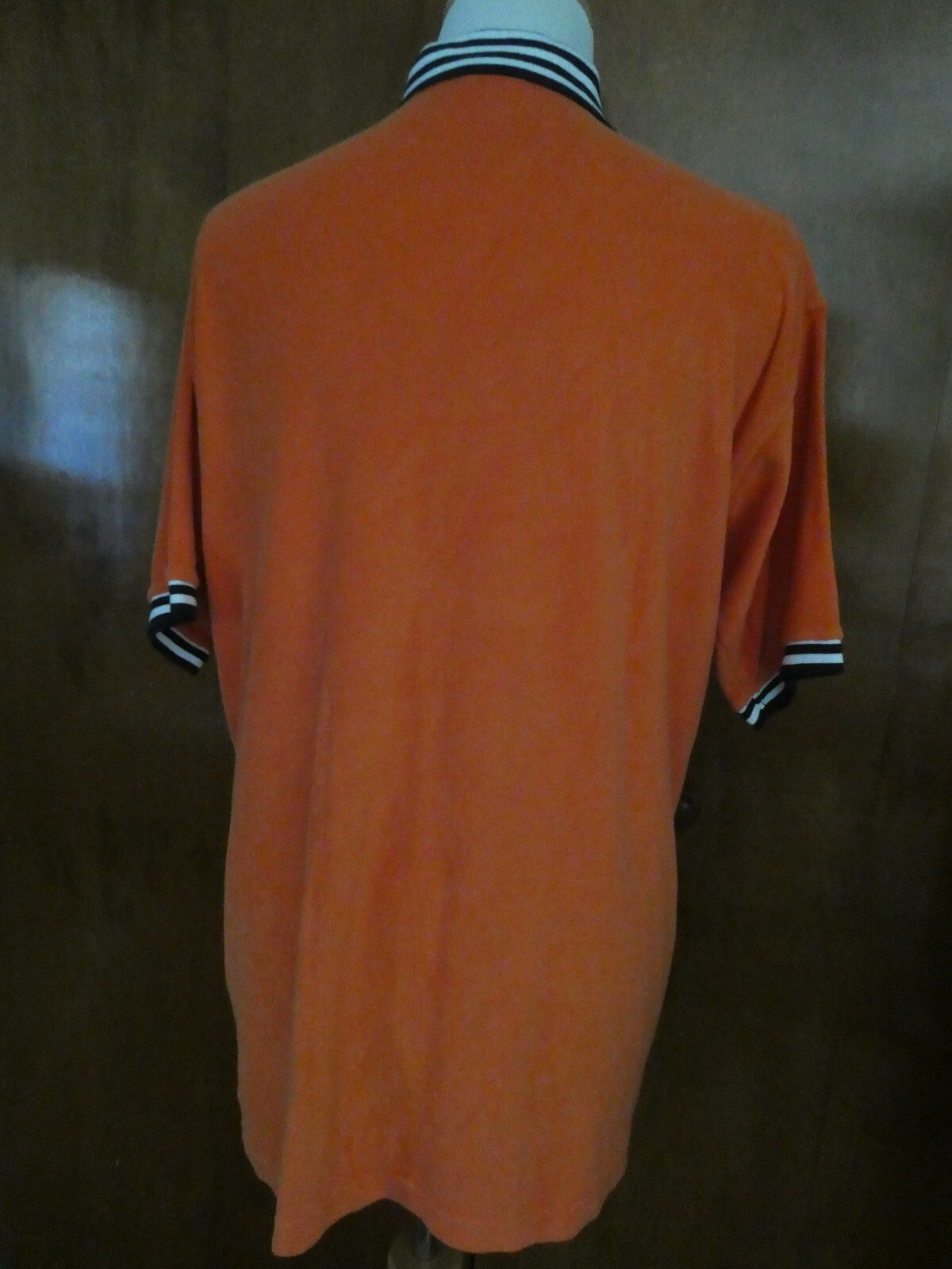 US Polo Assn. men’s orange cotton shirt size XLarge  New 