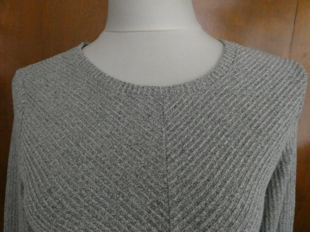Gap Women’s Gray A-Line Long Sleeves Dress Medium, Xlarge