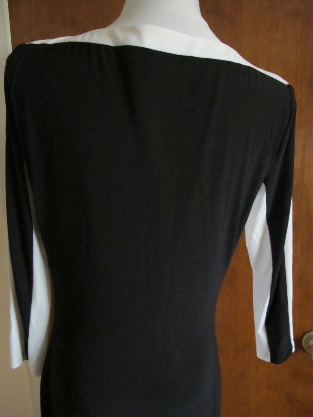 Ralph Lauren's women’s black white lined stylish NWT dress size 12