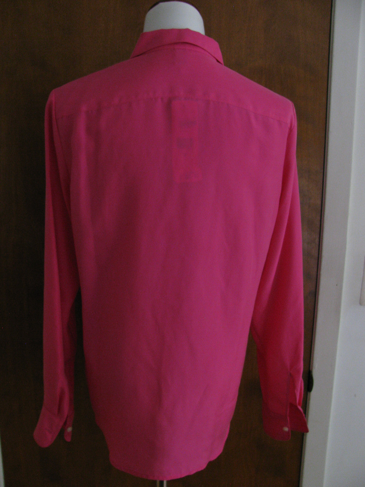 Ralph Lauren  women's cerise pink silk top medium 