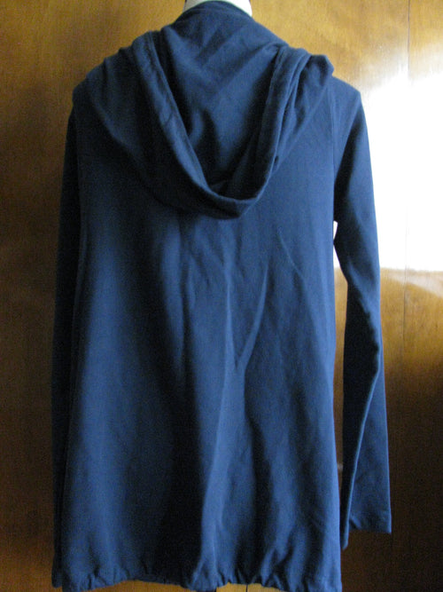 Allen Schwarts Women Navy Luxury Collection Cardigan Size Medium NWT