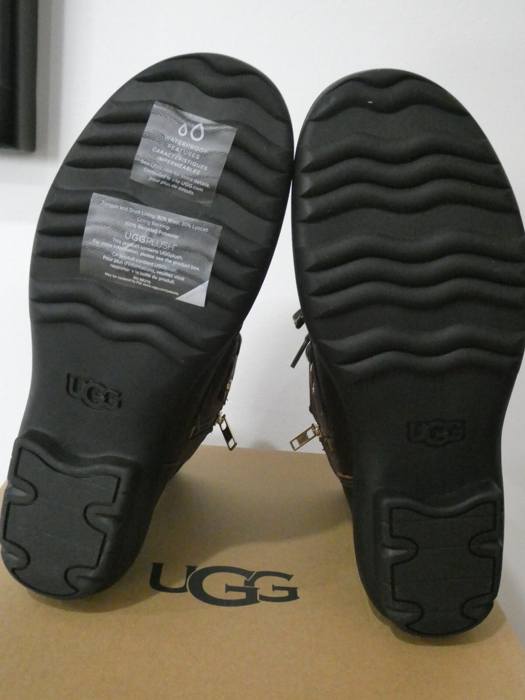 UGG Hapsburg Hiker Women's Brown Waterproof Boot Size 7