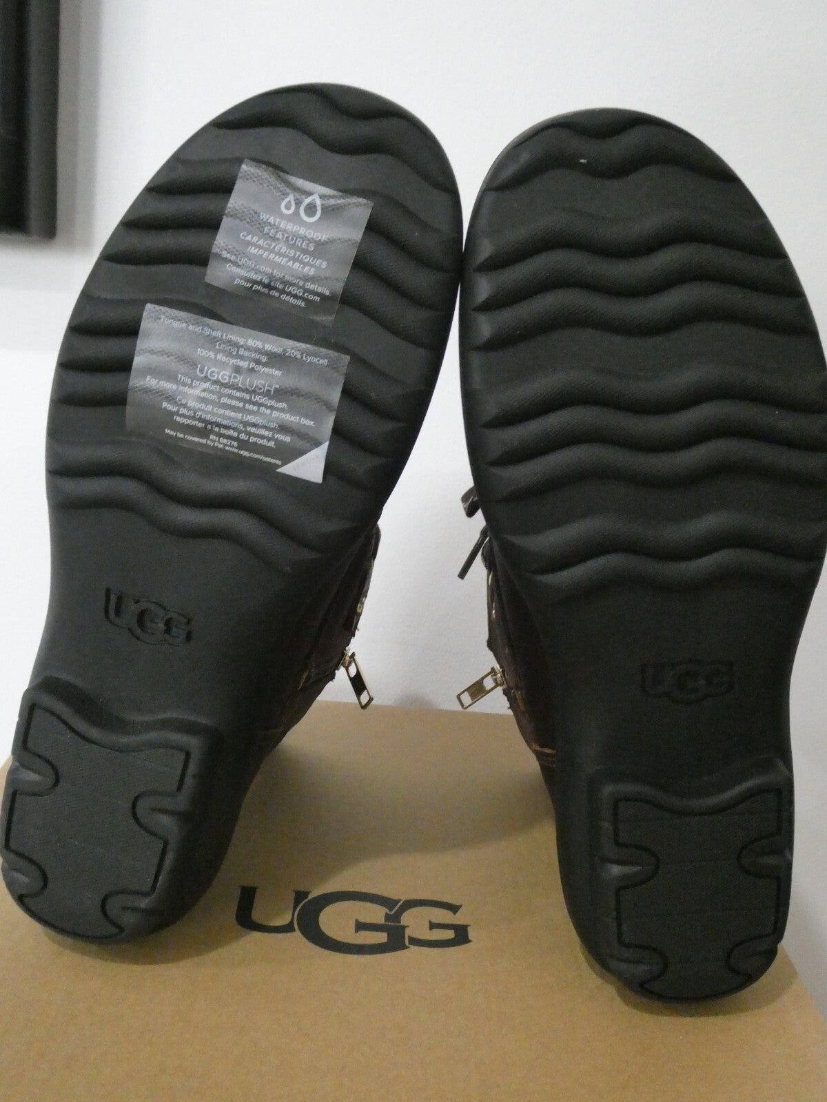 UGG Hapsburg Hiker Women's Brown Waterproof Boot Size 7