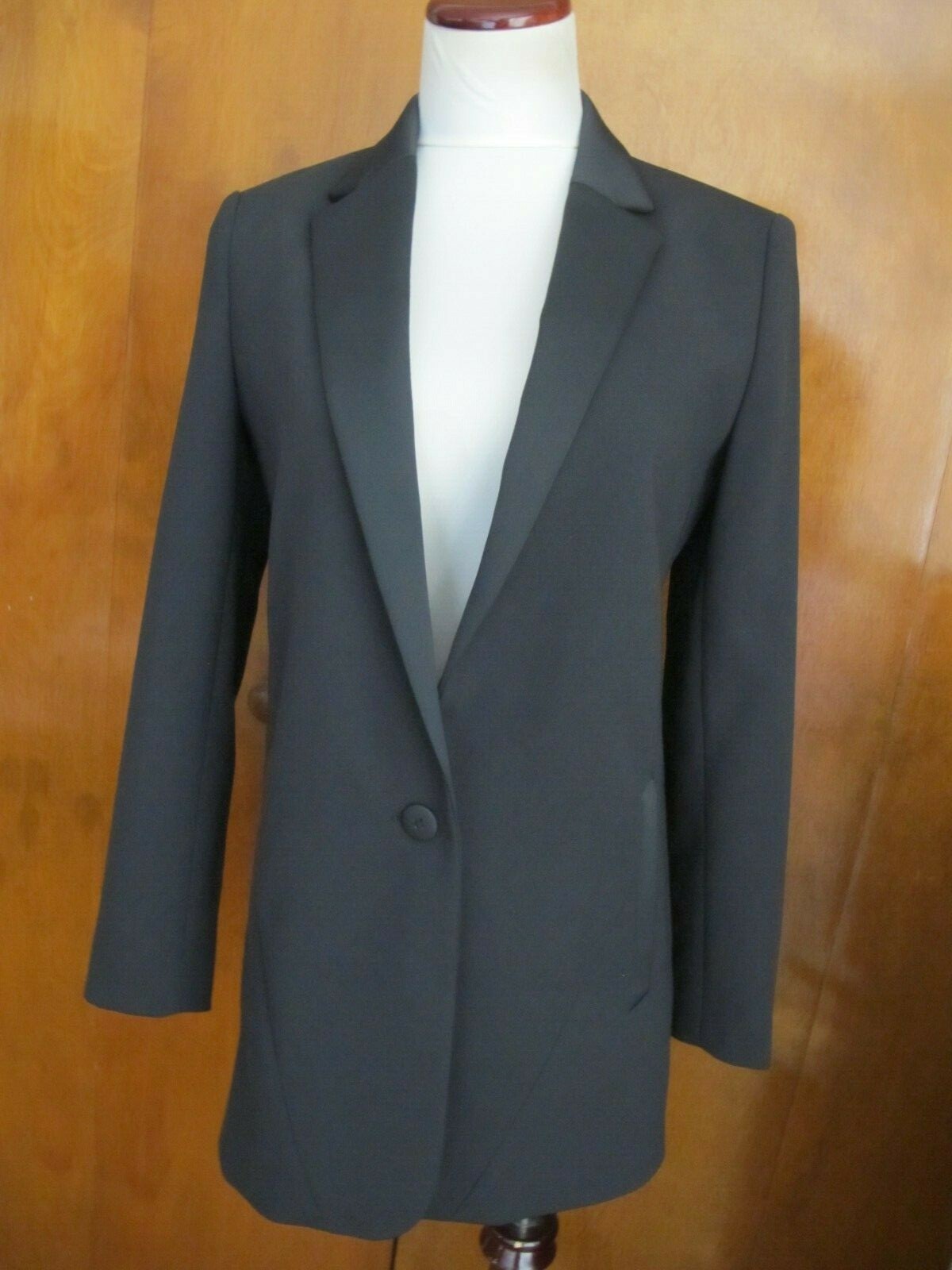 Armani Exchange Women's Black Detailed Blazer Size 2,4,10