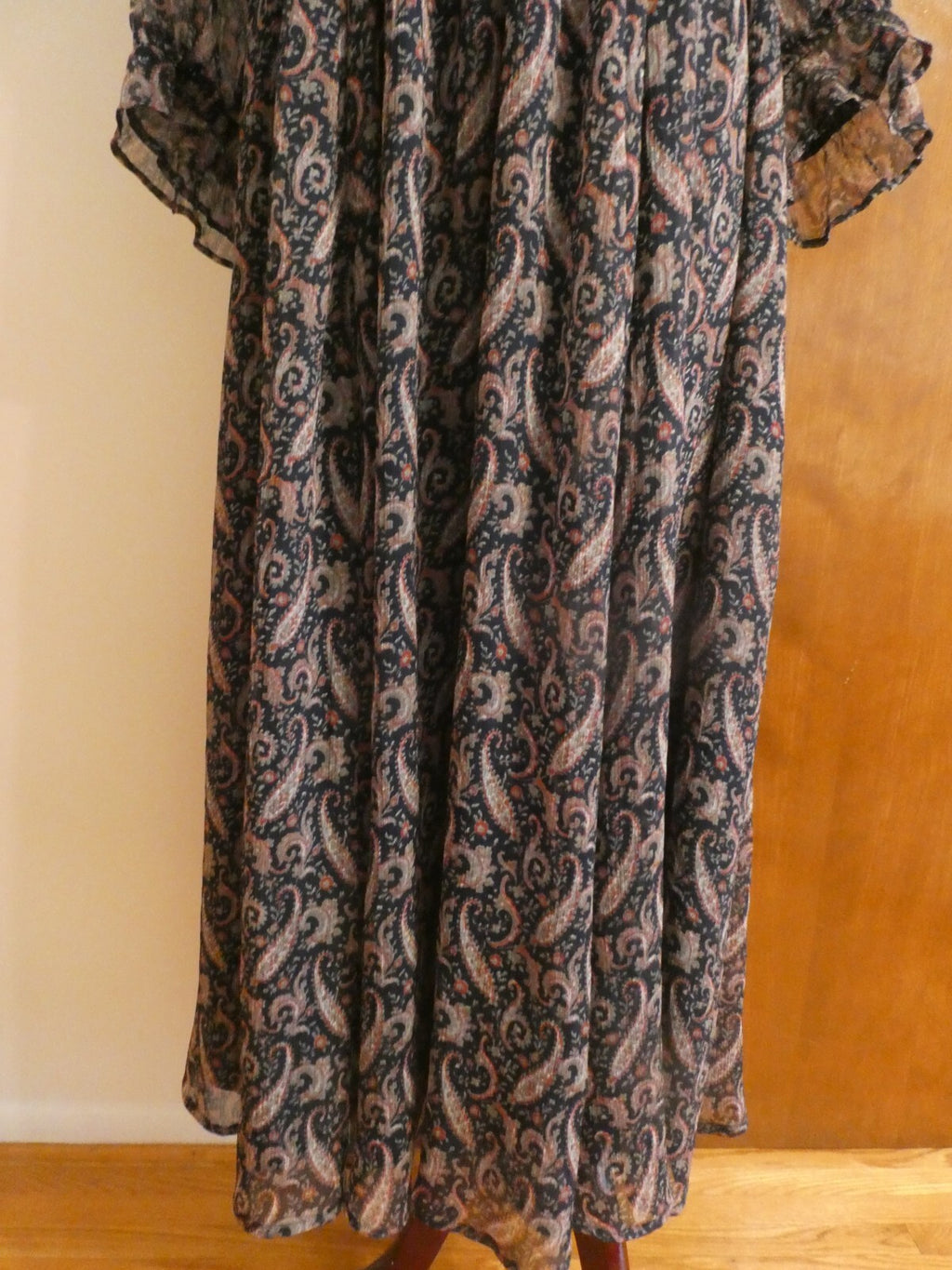 Denim & Supply Ralph Lauren Women Multicolor Long Sleeve Long Dress Size Large