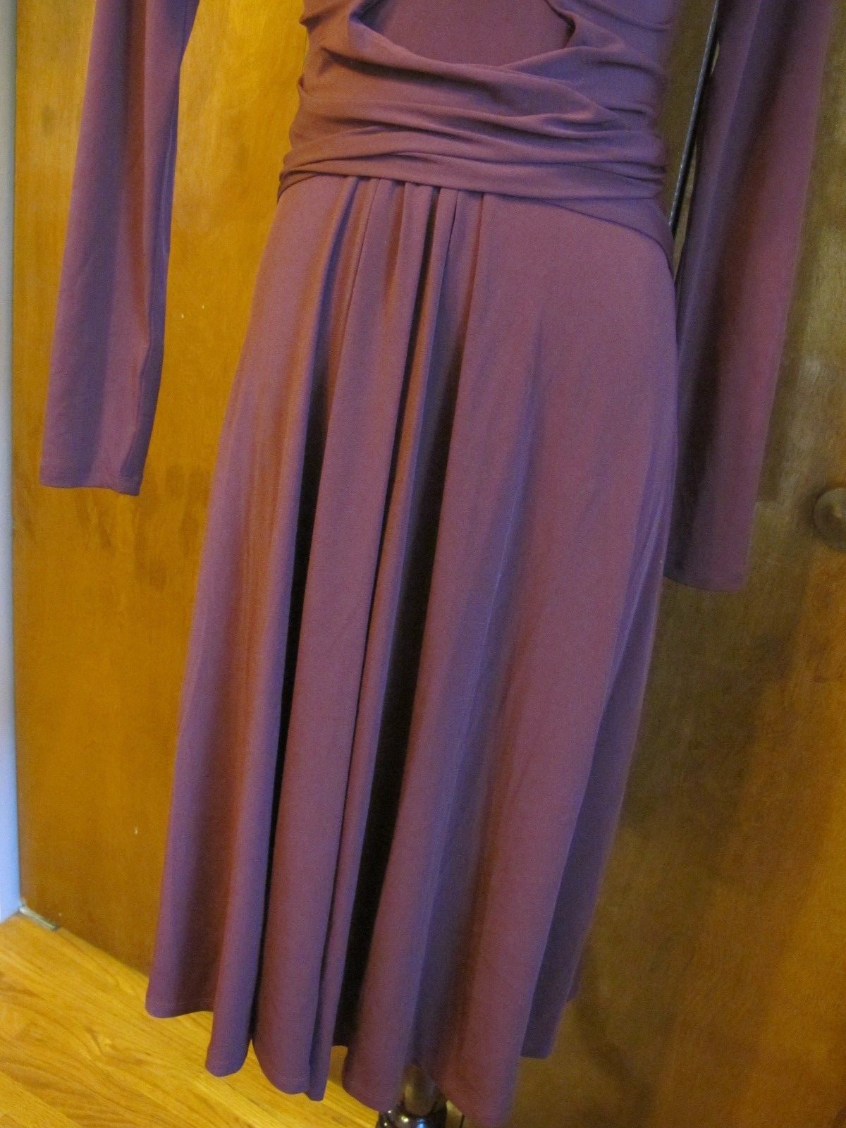Michael Kors women’s burgundy A-line evening dress 2 