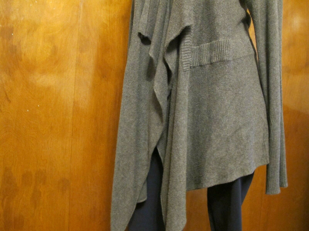 Eileen Fisher Women's Gray Long Cardigan Large 