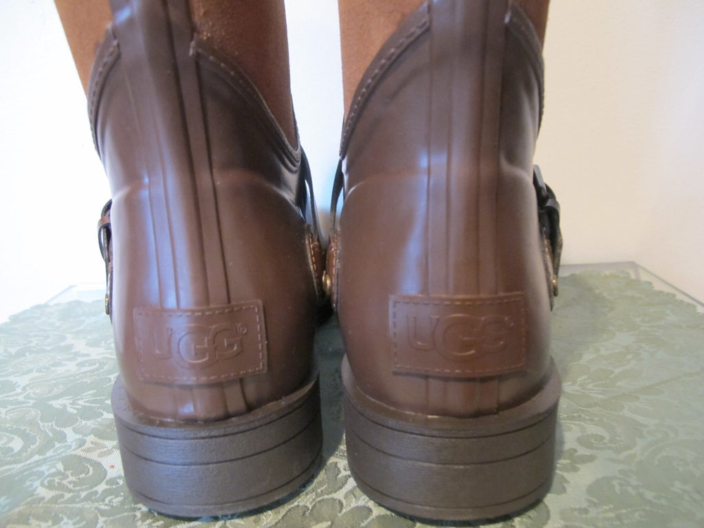 UGG Australia women's brown waterproof round toe New boots 