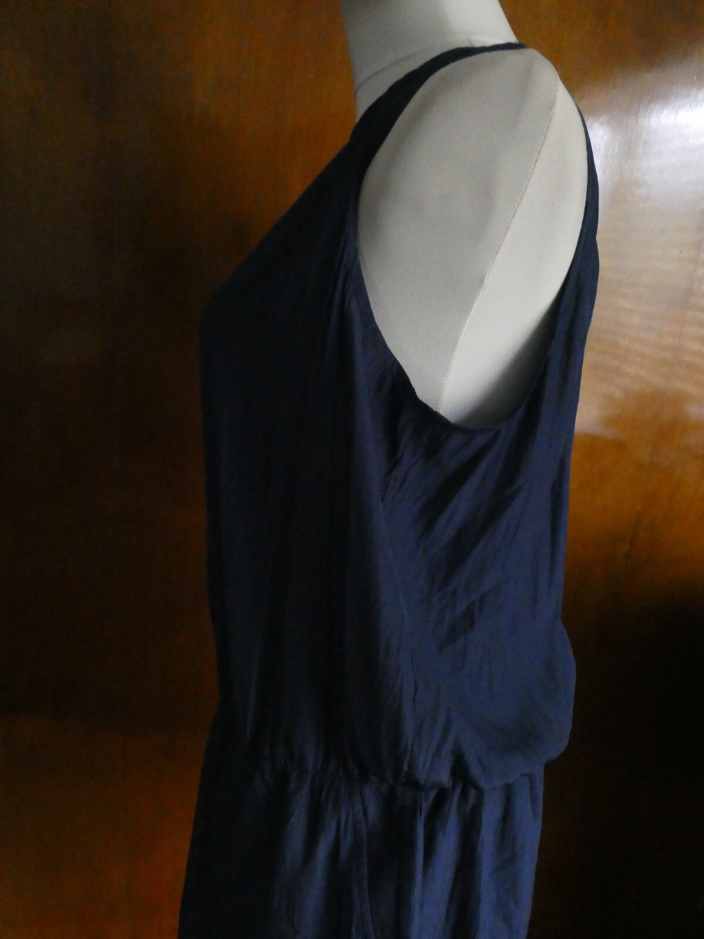 Gap Women's Navy Lined Romper Jumpsuit Size Large