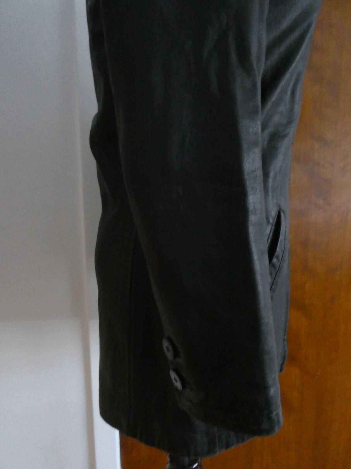 Kenneth Cole Reaction Women's Black Soft Leather Jacket/Coat P (XS)