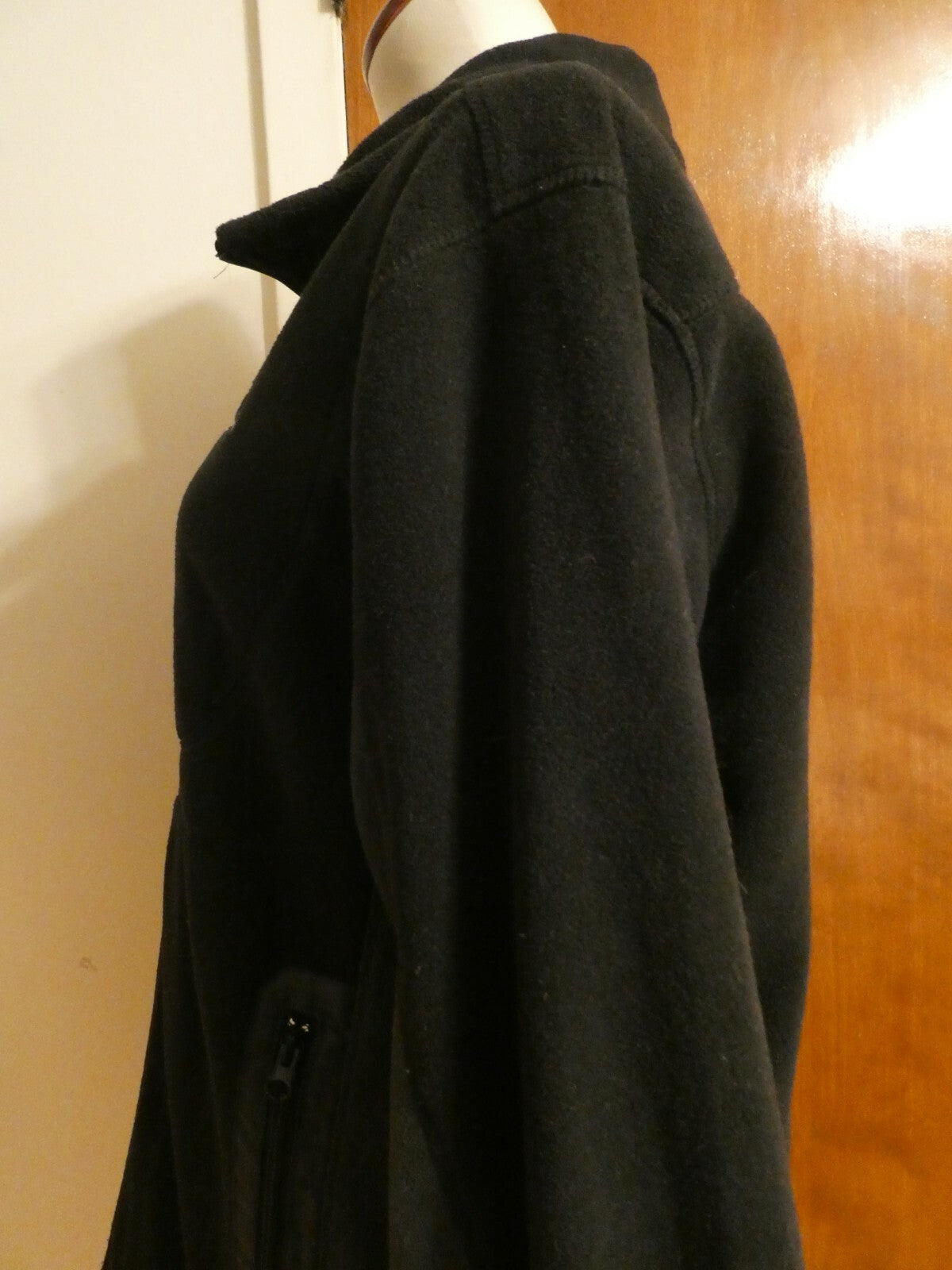 XIOS Inspired Garment Full-Zip Fleece Black Unisex Junior Jacket Size Large