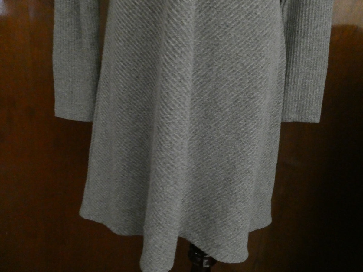 Gap Women’s Gray A-Line Long Sleeves Dress Medium, Xlarge