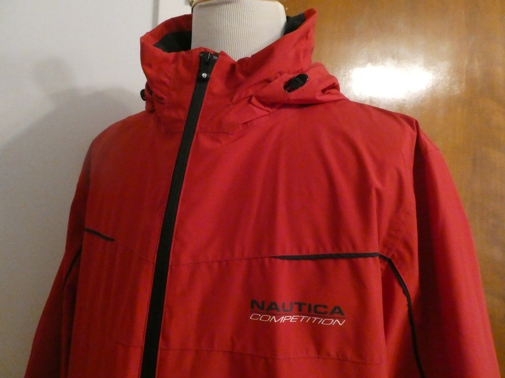 Nautica Competition men’s red water-resistant series breathable jacket XXL
