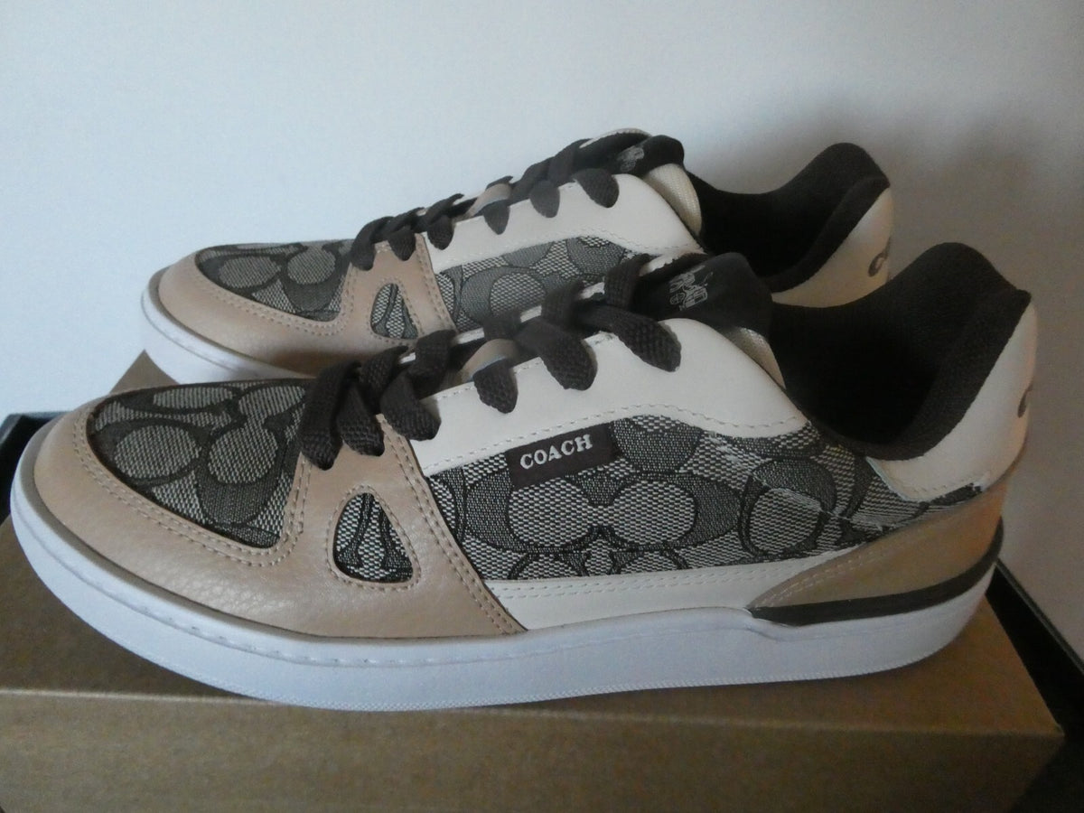 Coach Womens Maple Clip Signature Court Low Top Sneakers Size 6B, 6.5B, 7.5B, 8B