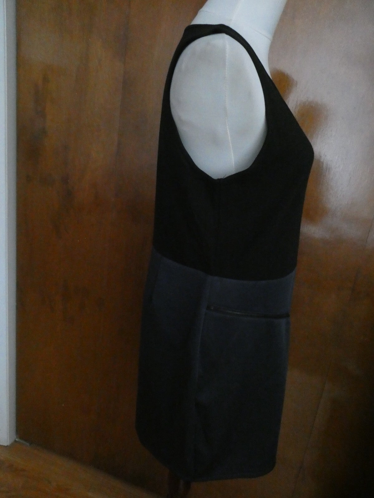Rachel Roy women's stylish detailed black/navy dress size Xlarge (fits Large)