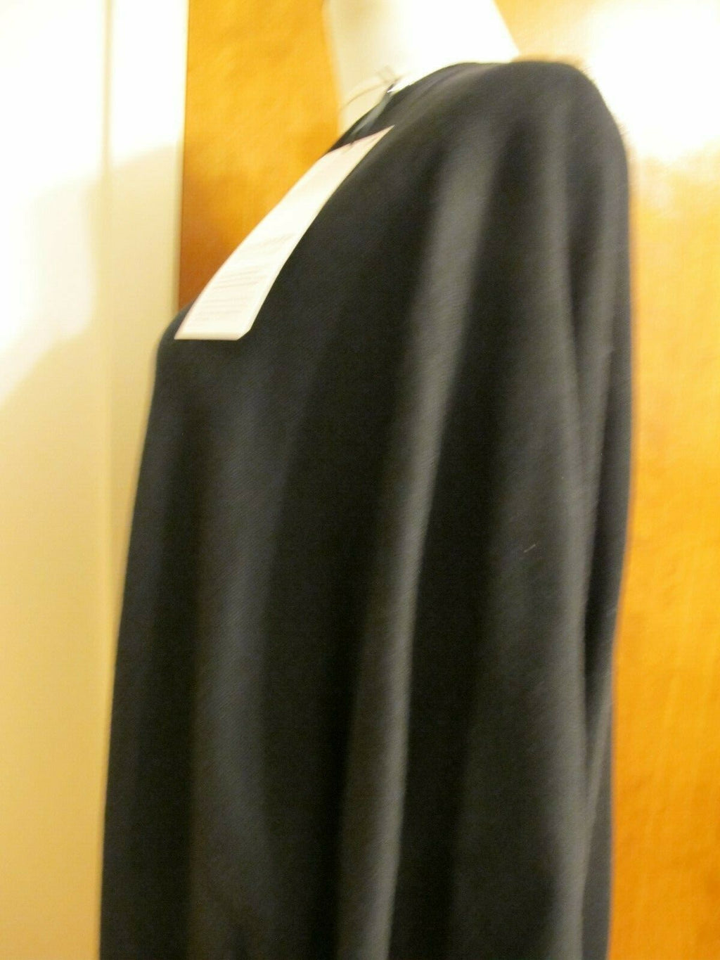 Lululemon women’s black athletic free to coast wrap cardigan OS