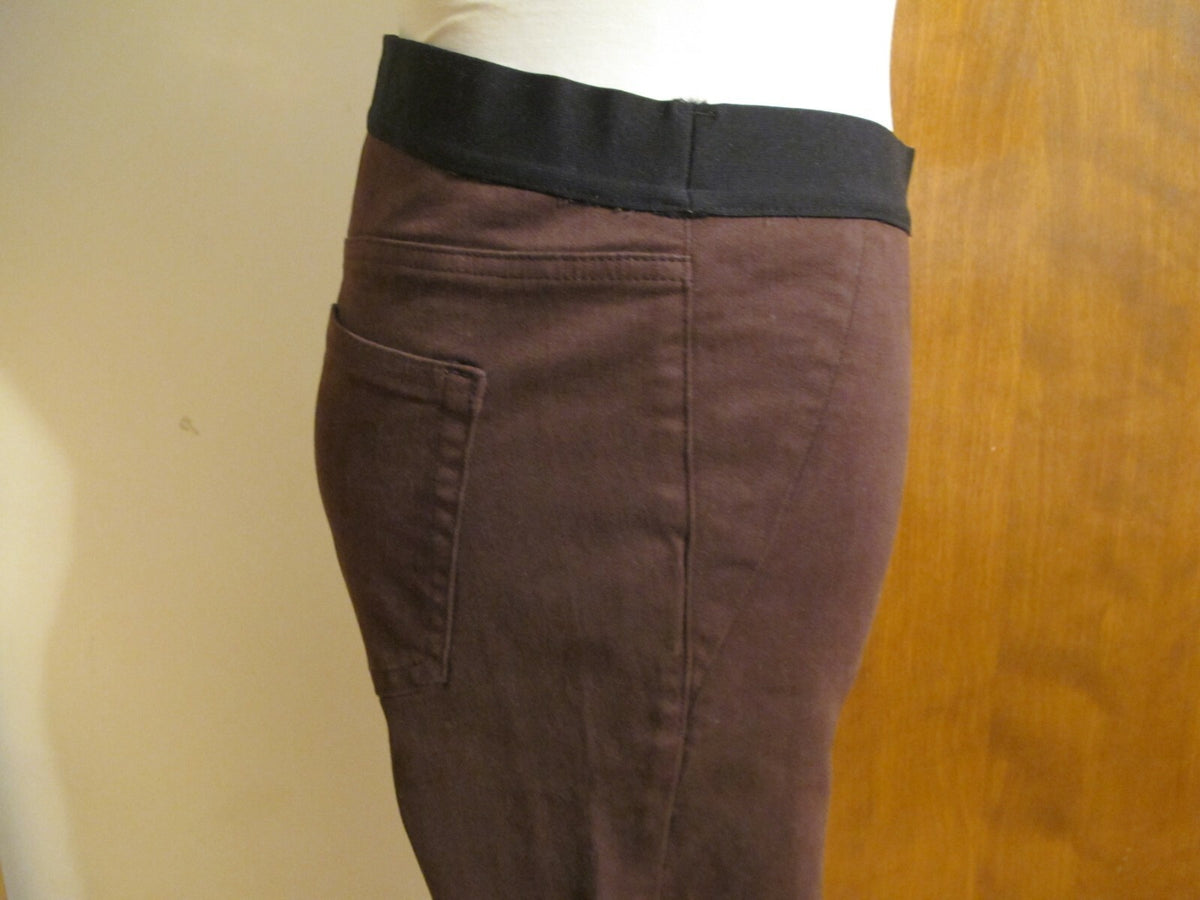 Gap Women’s Brown Pull-On Legging Stretch Slim - Pants Size 27R US4, 33R US16