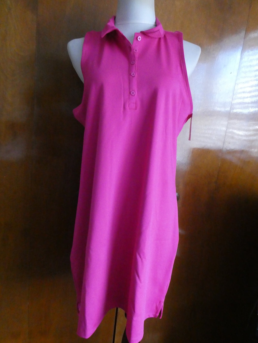 US POLO ASSN Women’s Pink USPA Sport Athletic Workout Dress Size Xlarge